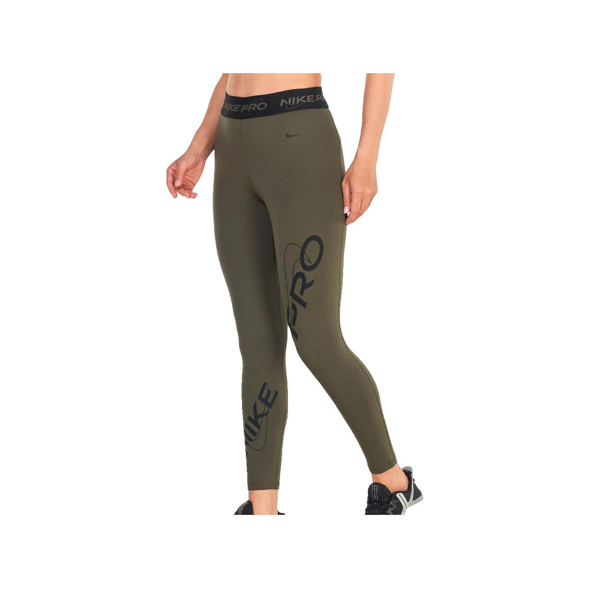 Καλσόν Nike Leggings Dri-FIT 7/8 khaki