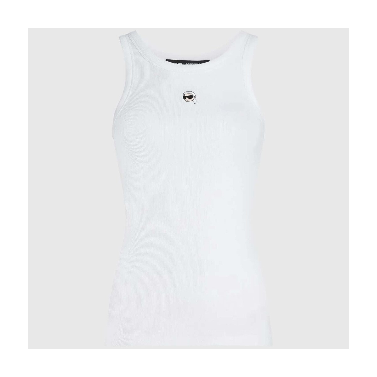 Αμάνικα/T-shirts χωρίς μανίκια Karl Lagerfeld B2w17099 White