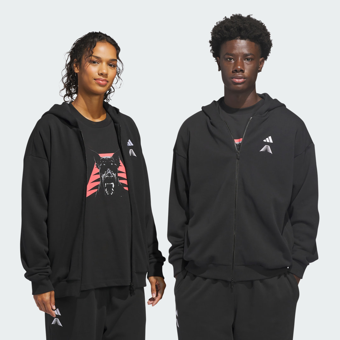 HOODIE ANTHONY EDWARDS FOUNDATION ΜΕ ΦΕΡΜΟΥΑΡ ΣΕ ΟΛΟ ΤΟ ΜΗΚΟΣ