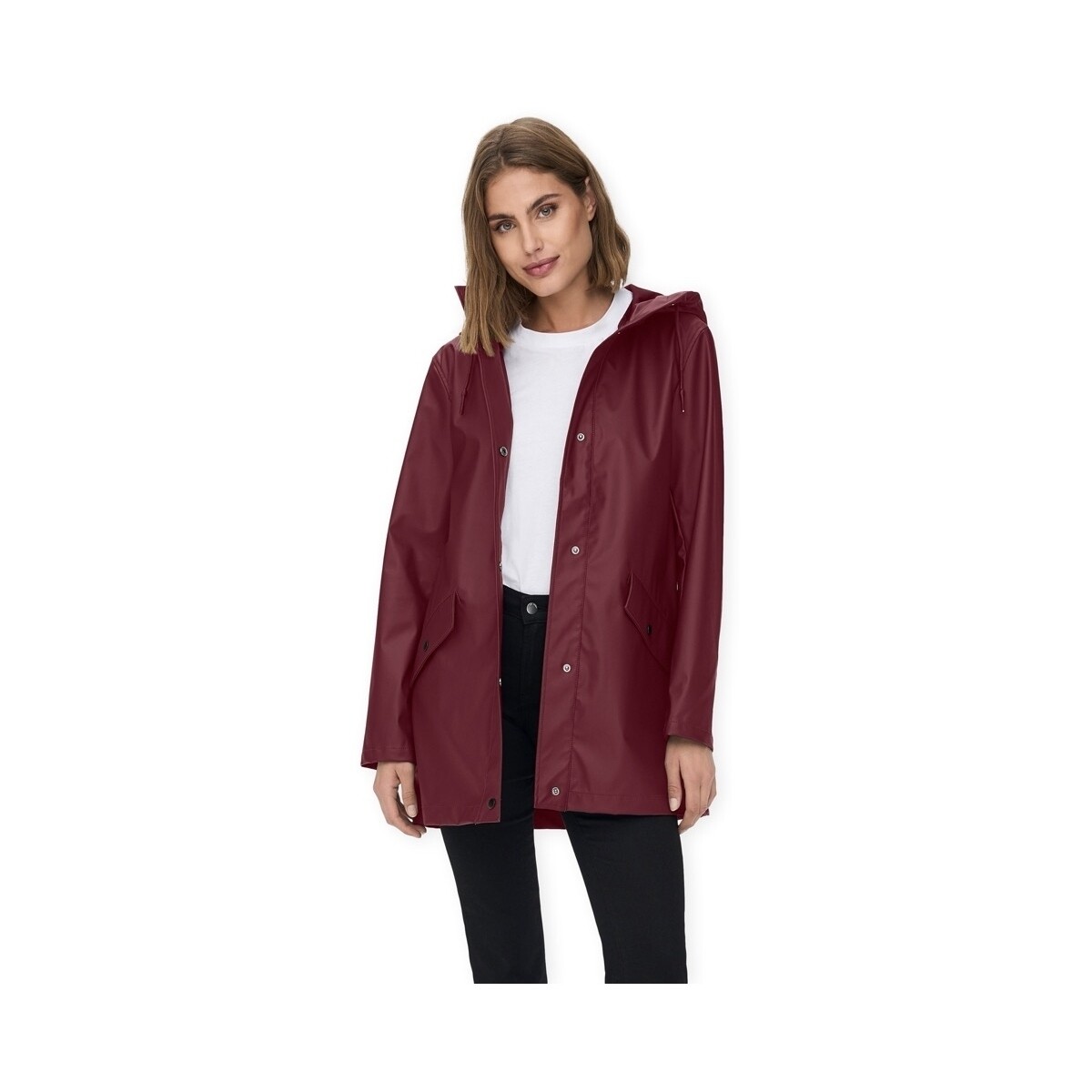Παλτό Only Noos Elisa Jacket - Cabernet