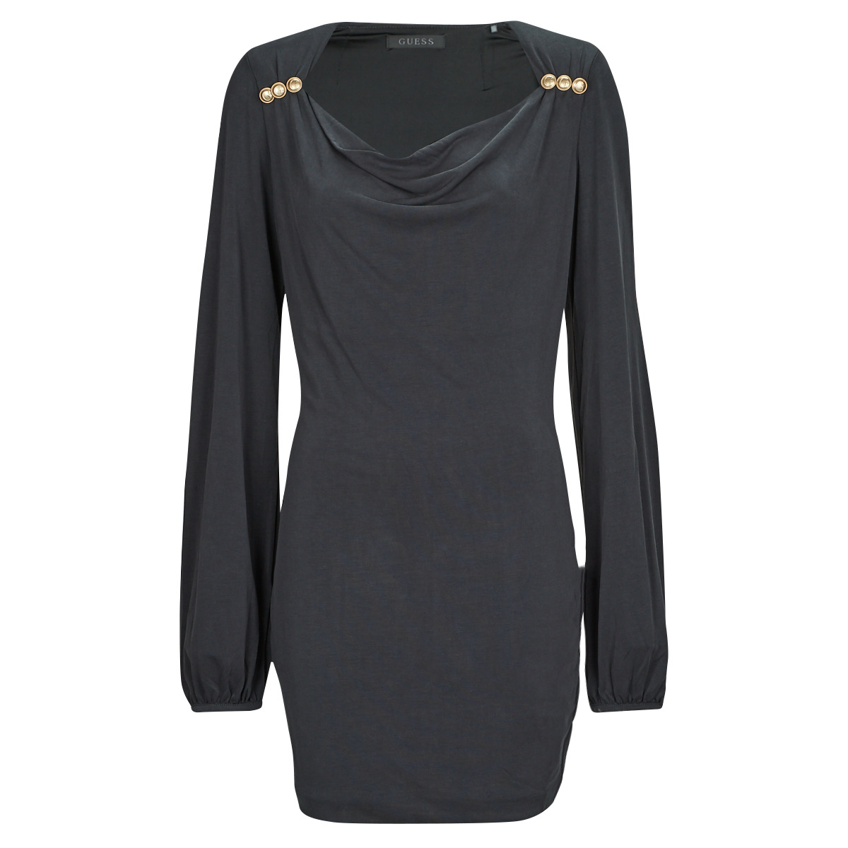 Κοντά Φορέματα Guess LS BOAT NK CECILIA DRESS