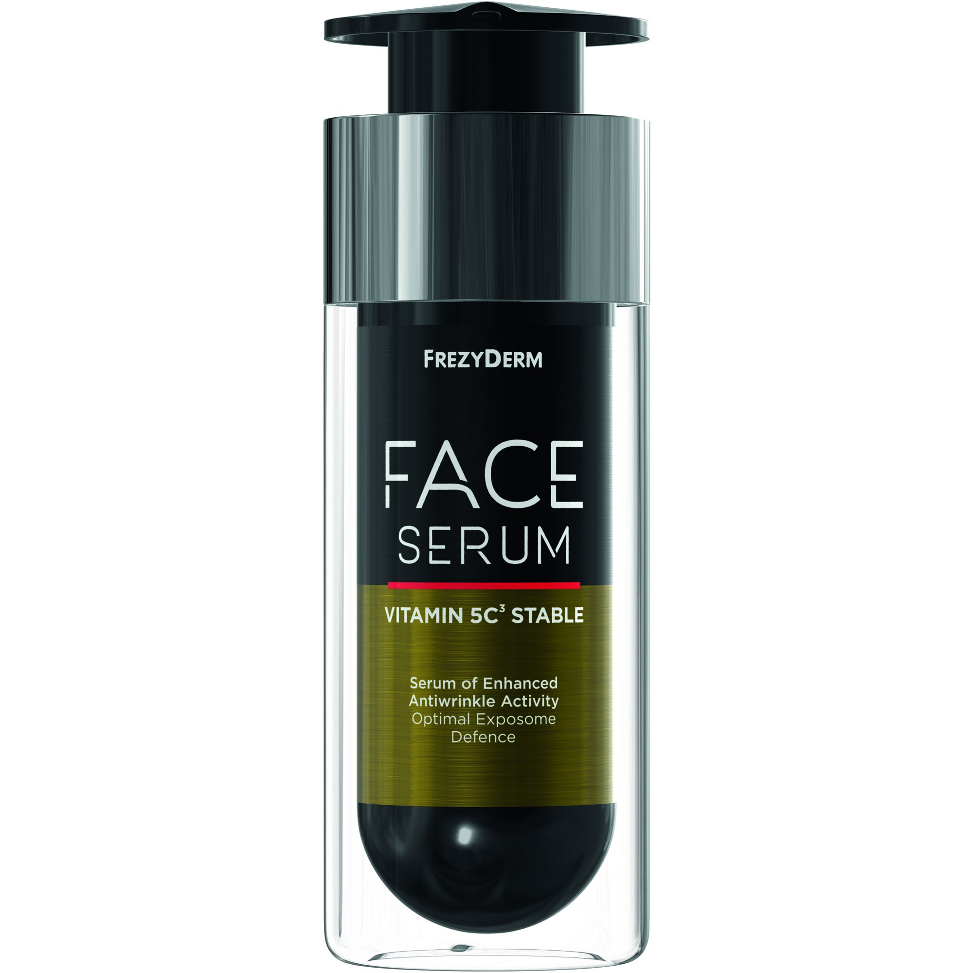 Frezyderm Vitamin 5C3 Stable Face Serum Ορός Προσώπου Ενισχυμένης Αντιρυτιδικής Δράσης για Λάμψη, Ανανέωση & Άμυνα στο Εκθεσίωμα 30ml