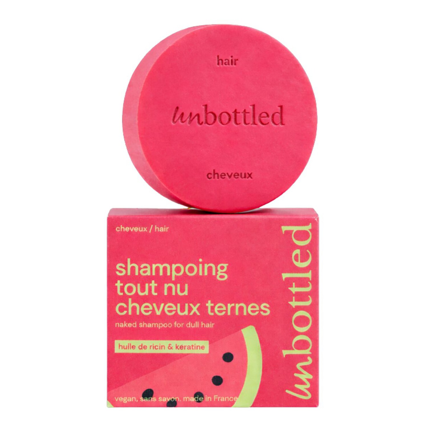 Unbottled - Shampoing Tout Nu - Θαμπά Μαλλιά | 75 g