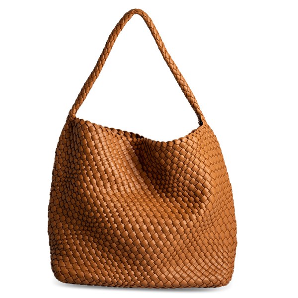 BRAIDED HOBO SHOULDER BAG