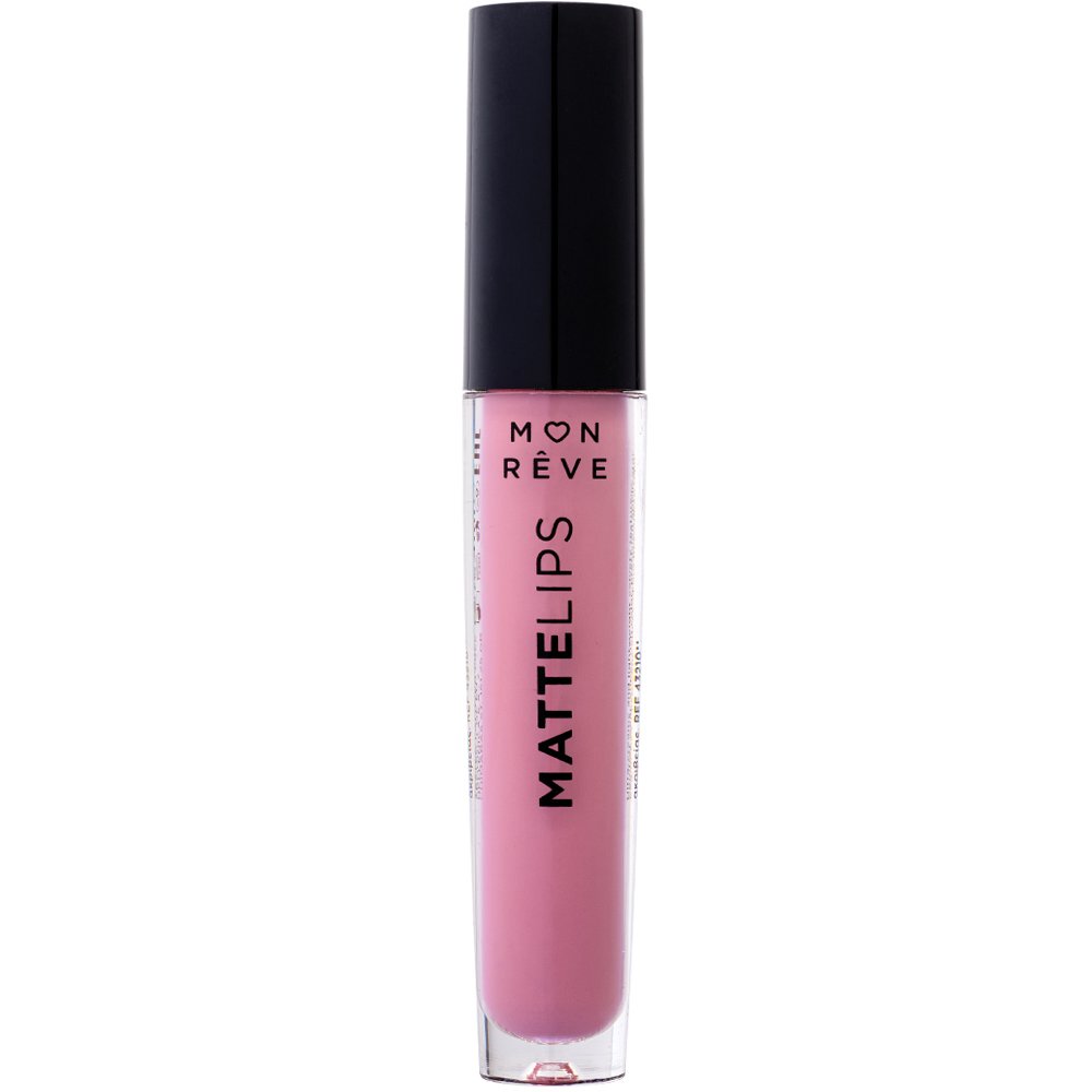 Mon Reve Matte Lips Liquid Lipstick Υγρό Ματ Κραγιόν με Πλούσιο Χρώμα Μεγάλης Διάρκειας 4ml - 03