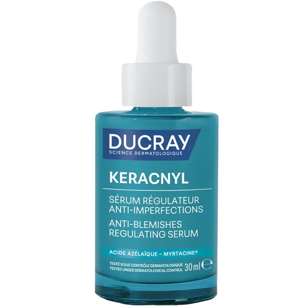 Ducray Kerancyl Anti Blemishes Regulating Serum Ορός Κατά των Ατελειών για Ρύθμιση της Λιπαρότητας & Βελτίωση της Υφής για Επιδερμίδα με Τάση για Ακμή 30ml
