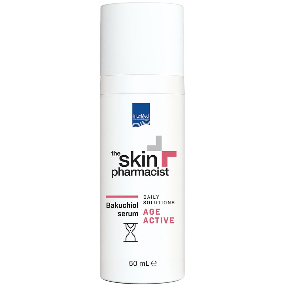 The Skin Pharmacist Age Active Bakuchiol Serum Επιδιορθωτικός Αντιγηραντικός Ορός Προσώπου με Βακουχιόλη για την Αντιμετώπιση Λεπτών Γραμμών & Σημαδιών Γήρανσης 50ml