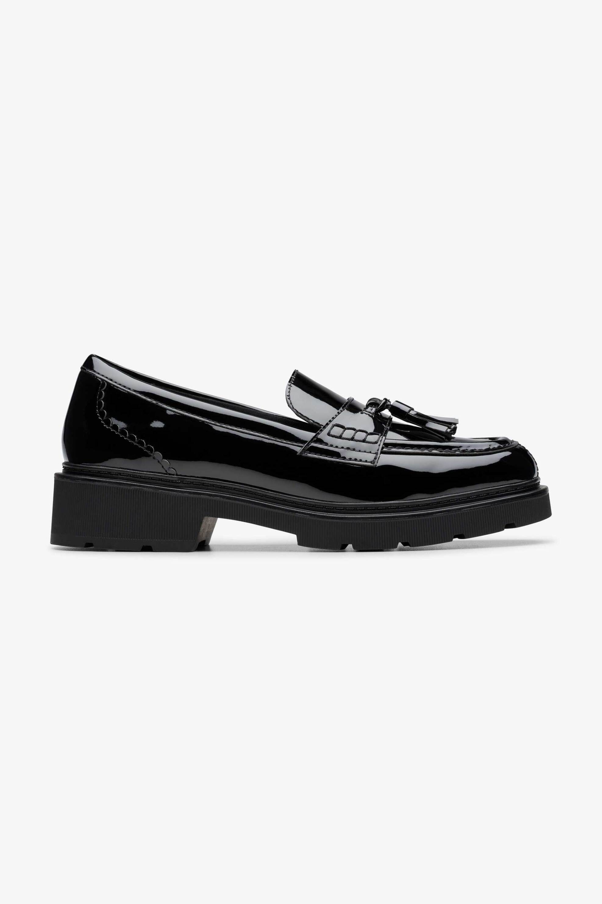 Clarks γυναικεία loafers λουστρίνι "Lauryl Tassel''