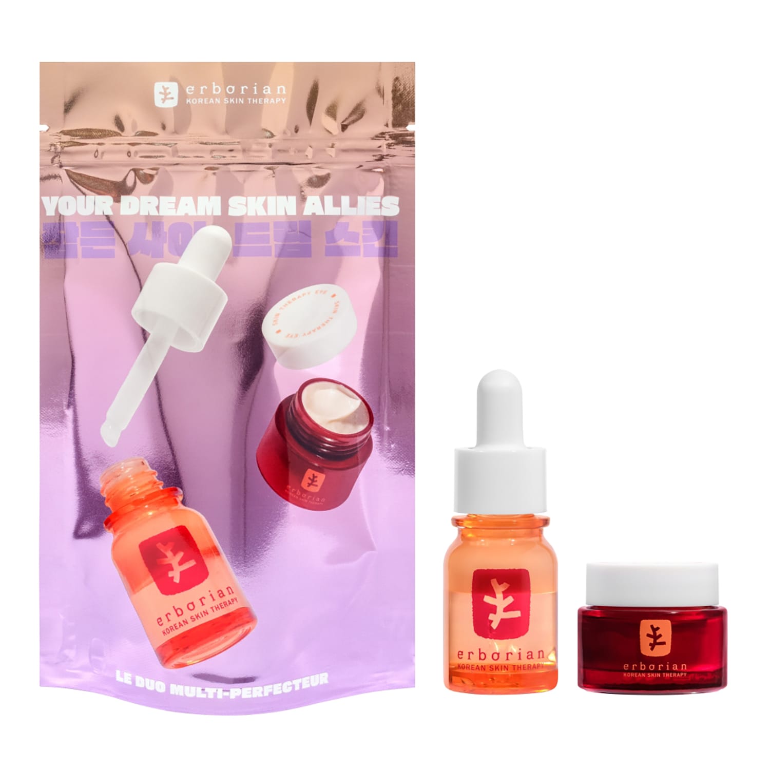 Erborian - K-beauty skin therapy ritual - Σετ περιποίησης προσώπου | 5 ml
