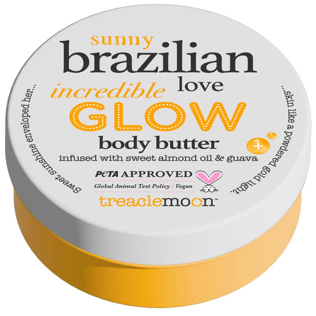 Treaclemoon Sunny Brazilian Love Incredible Body Butter Ενυδατική Κρέμα Σώματος με Λάδι Καρύδας 200ml