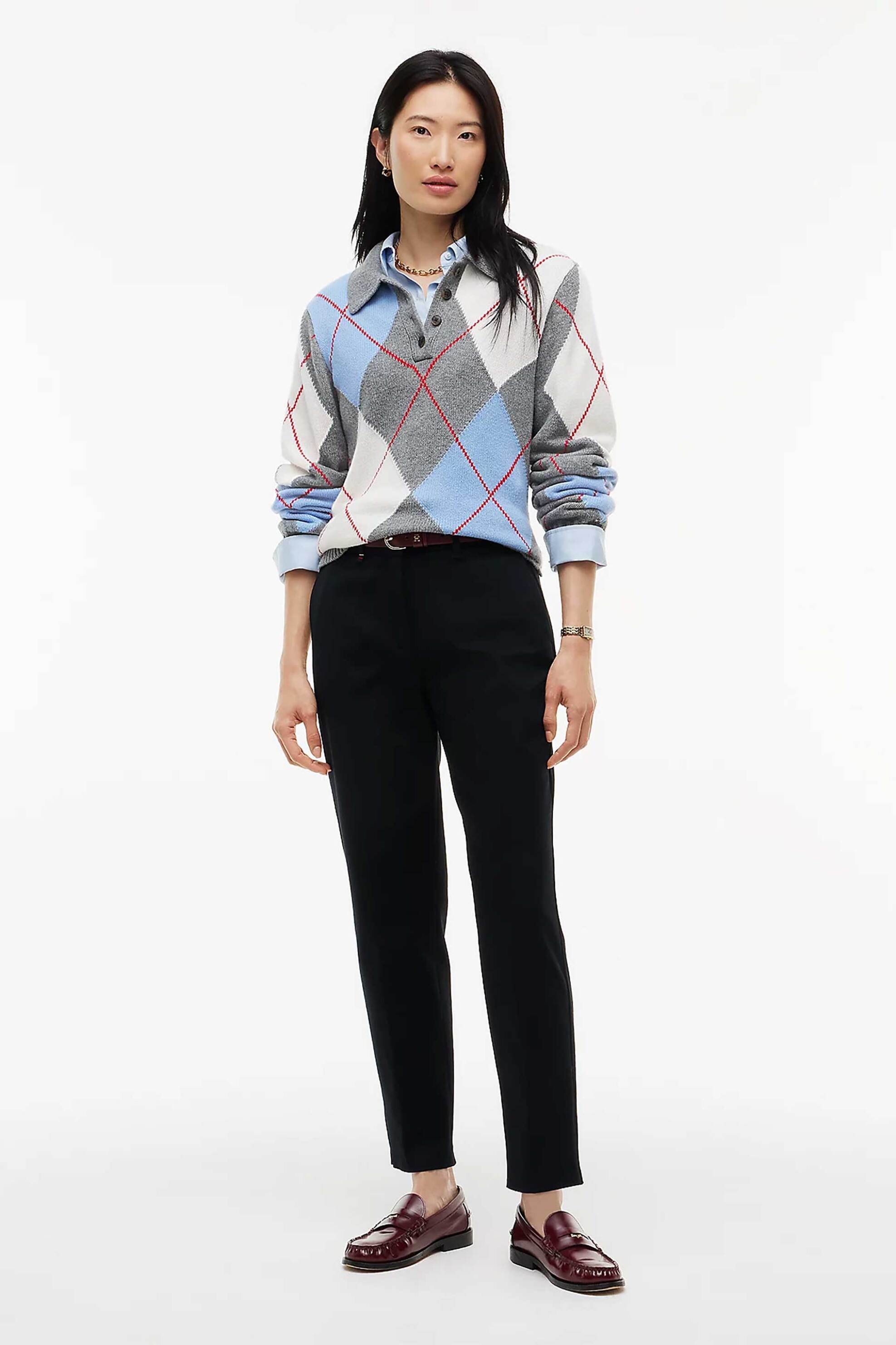 Tommy Hilfiger γυναικείο παντελόνι gabardine Slim Straight Fit