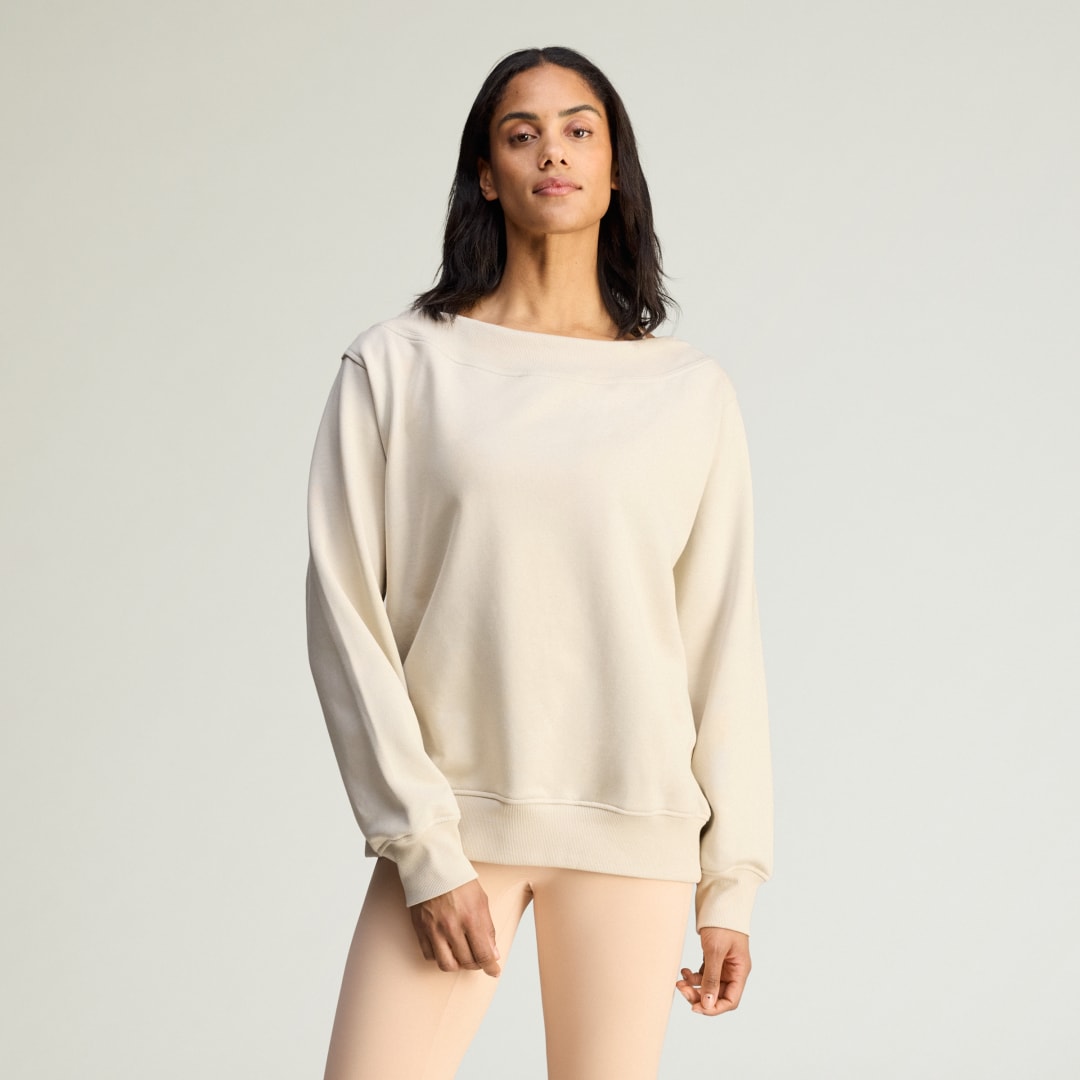 adidas by Stella McCartney Open Neck Sweatshirt