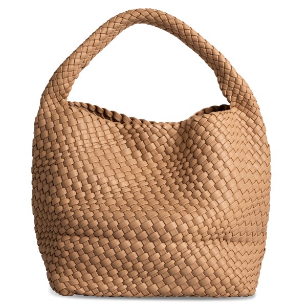 BRAIDED HOBO SHOULDER BAG