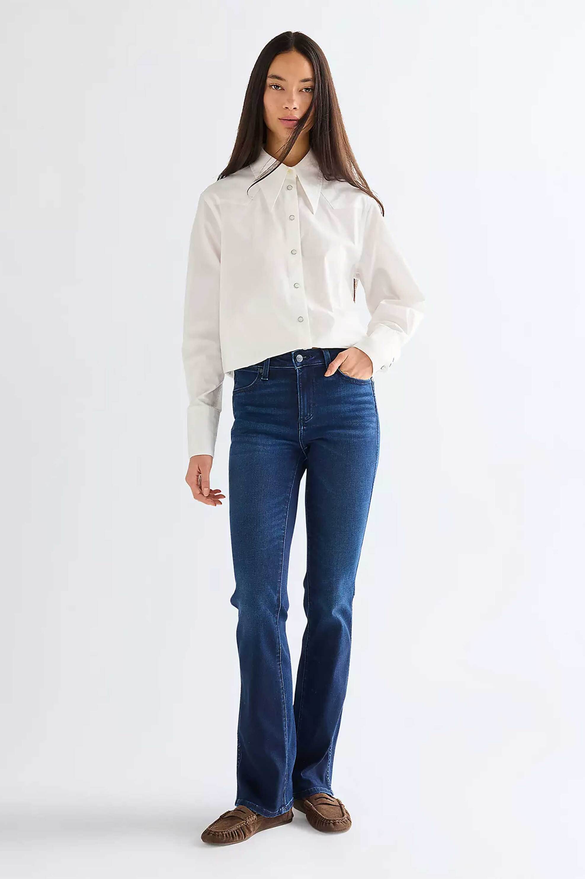 Wrangler® γυναικείο τζιν παντελόνι πεντάτσεπο Bootcut Fit