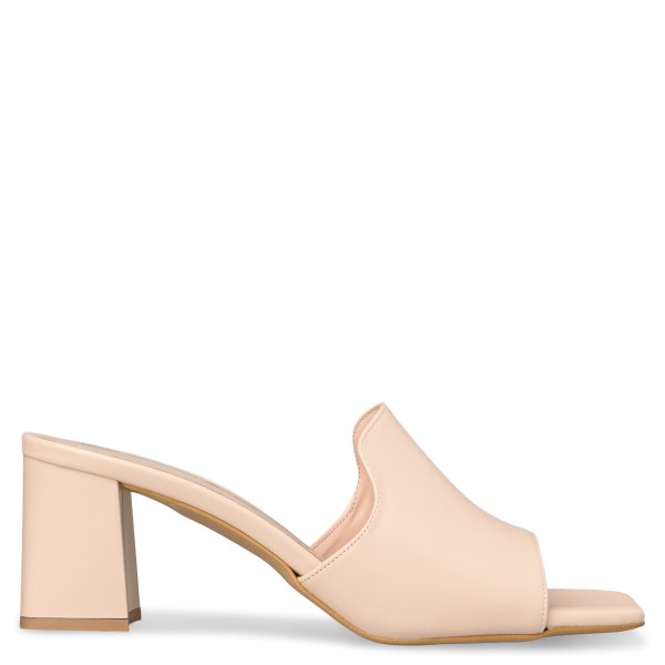 BLOCK HEEL MULES