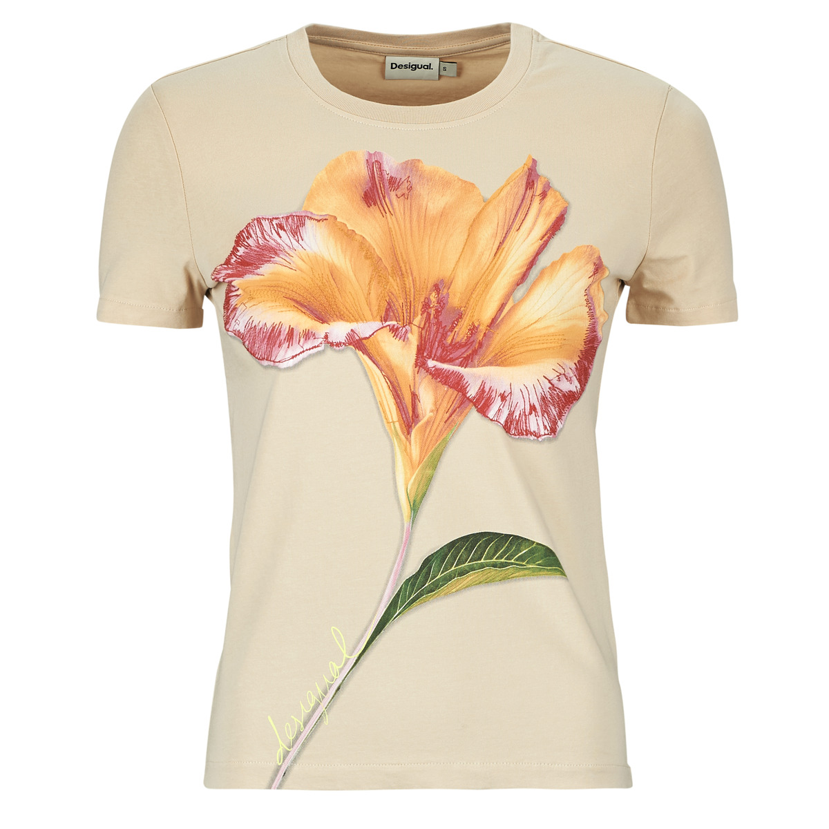 T-shirt με κοντά μανίκια Desigual ESTOCOLMO
