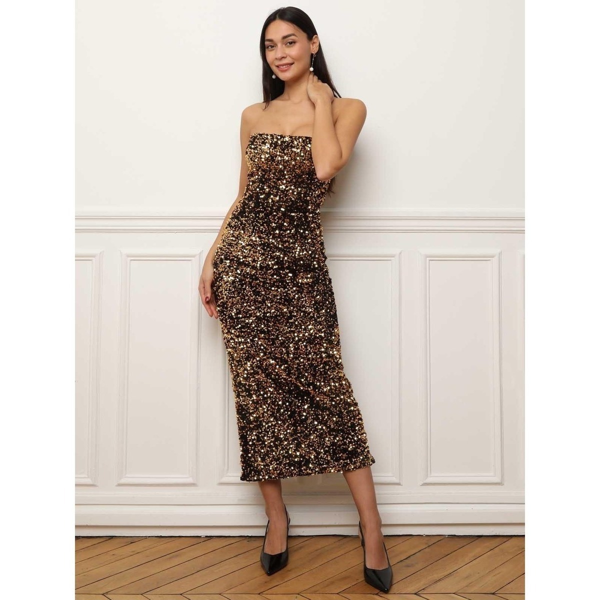 Φορέματα La Modeuse 73462_P173223