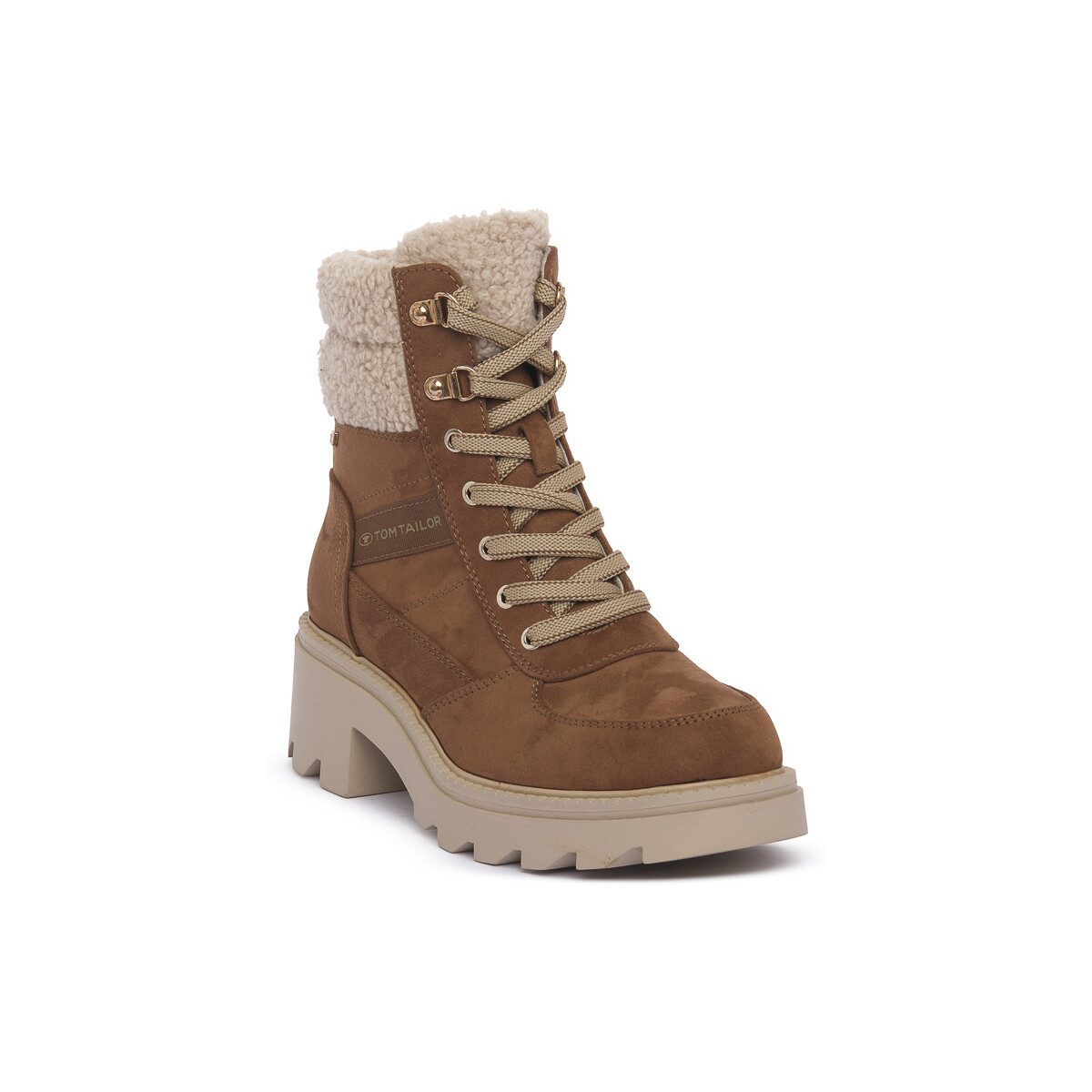 Μποτίνια Tom Tailor BROWN