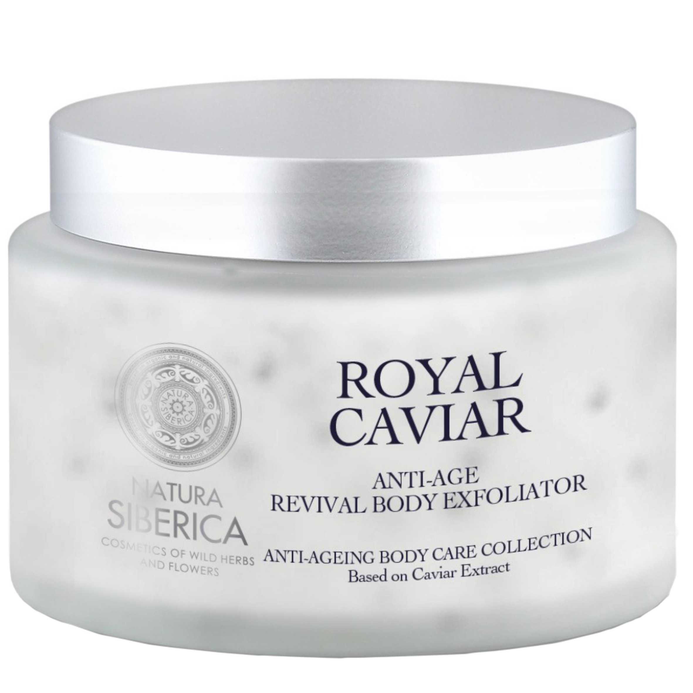Natura Siberica Royal Caviar Anti-Age Revival Body Scrub Απολεπιστικό Σώματος με Χαβιάρι για Αντιγήρανση & Λάμψη 300ml