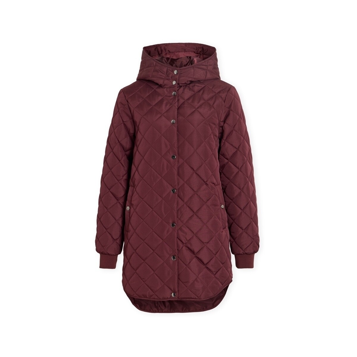 Παλτό Vila Tate Hooded Jacket - Port Royale