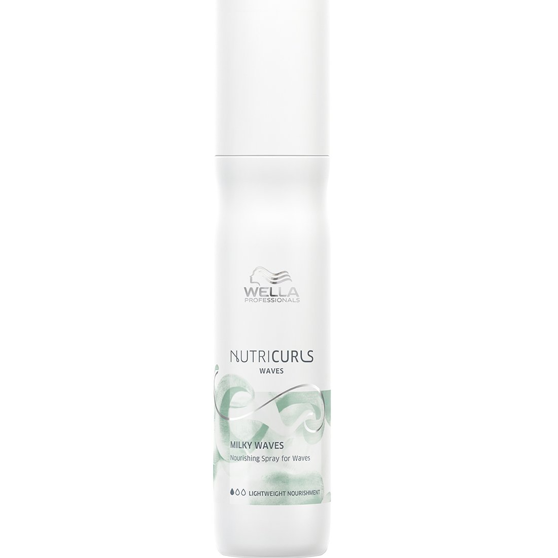 Wella Professionals Nutricurls Milky Waves Lightweight Nourishment Spray for Waves Γαλακτώδες Spray Ελαφριάς Θρέψης Χωρίς Ξέβγαλμα για Ευκολοχτένιστα Κυματιστά Μαλλιά 150ml