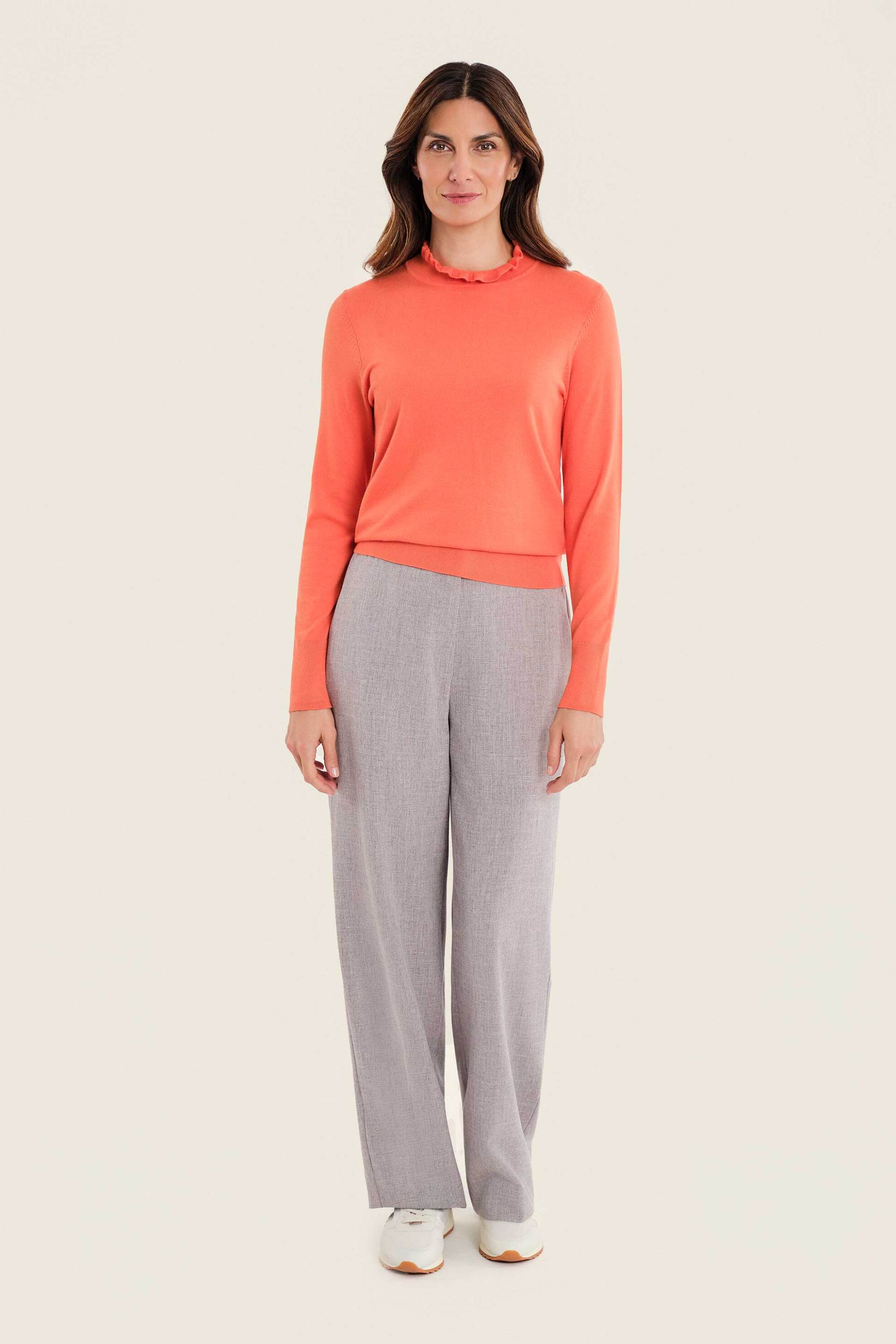 Gerry Weber γυναικείο παντελόνι με ελαστική μέση Wide Fit