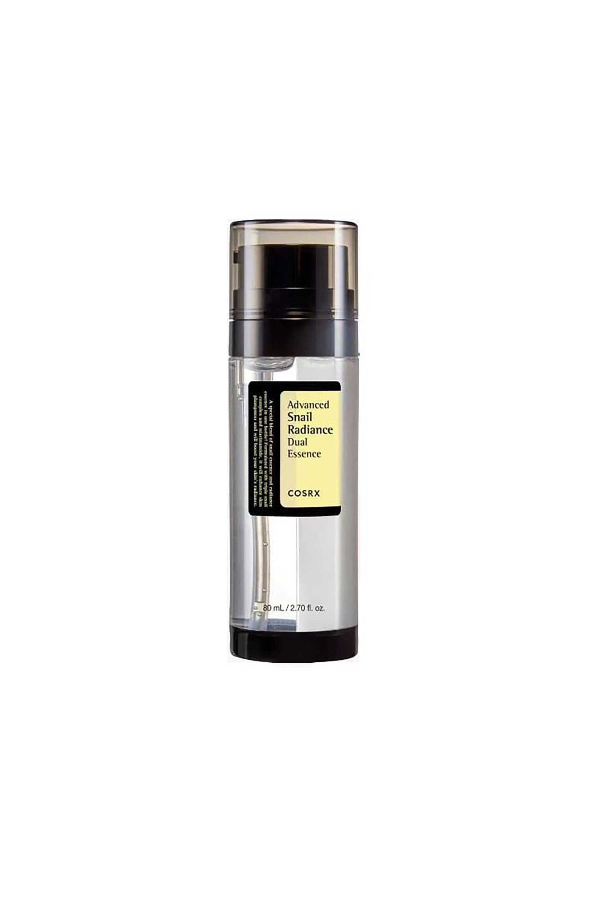 Cosrx Advanced Snail Radiance Dual Essence - Ενυδατικό Essence Με Σαλιγκάρι & Νιασιναμίδη 80 ml
