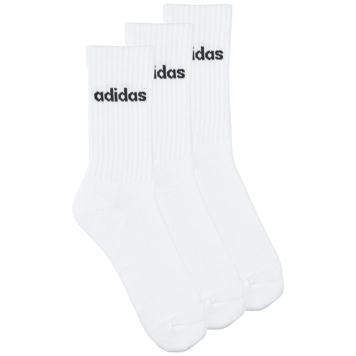 Κάλτσες adidas Linear Crew Cushioned Socks 3 Pairs