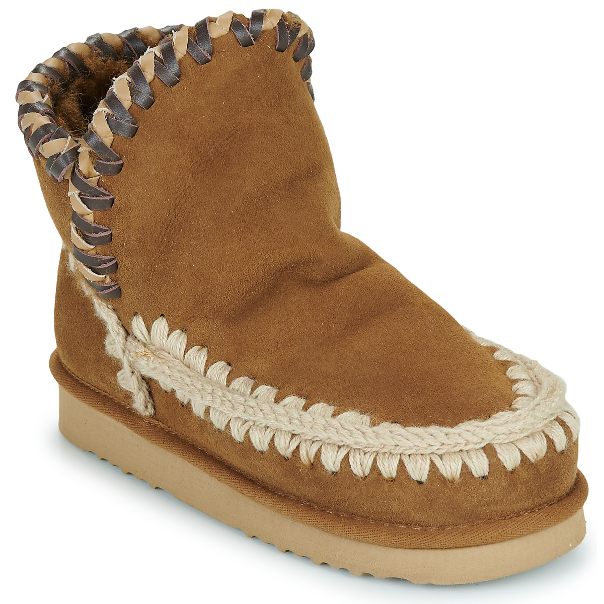 Μπότες Mou ESKIMO 18 LEATHER OVERSTITCHING