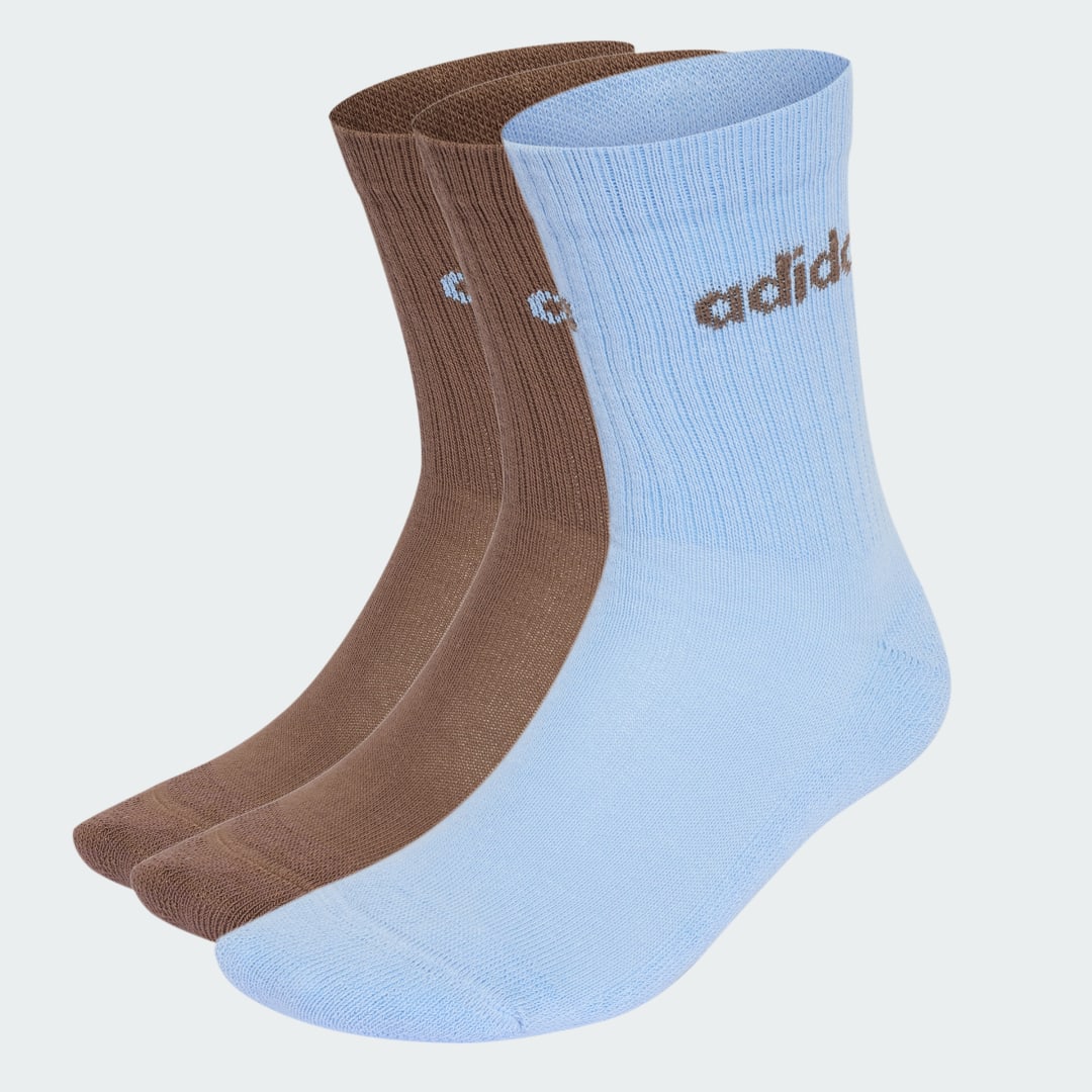 Linear Crew Cushioned Socks 3 Pairs