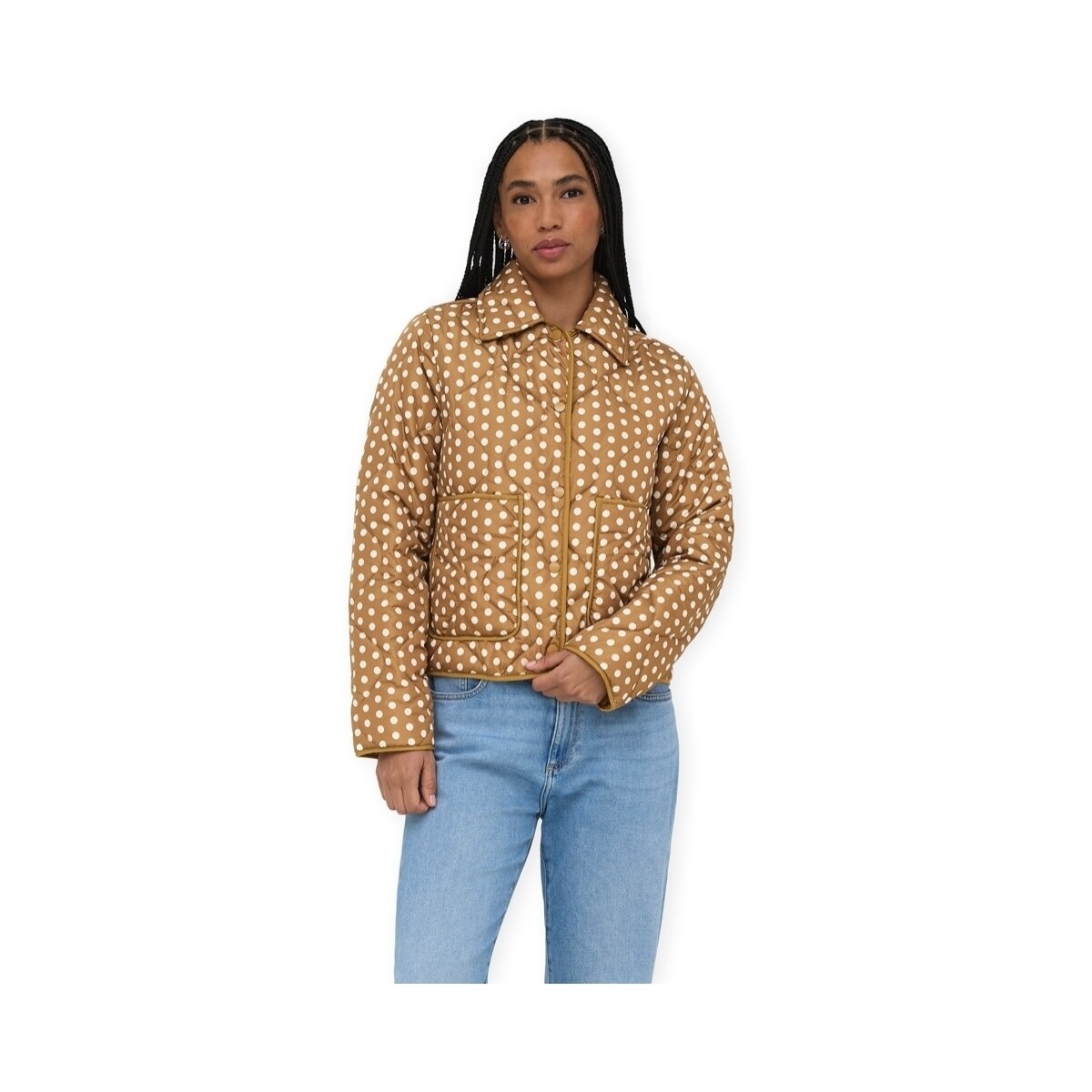 Παλτό Only Dottie Quilt Jacket - Rubber/Dot