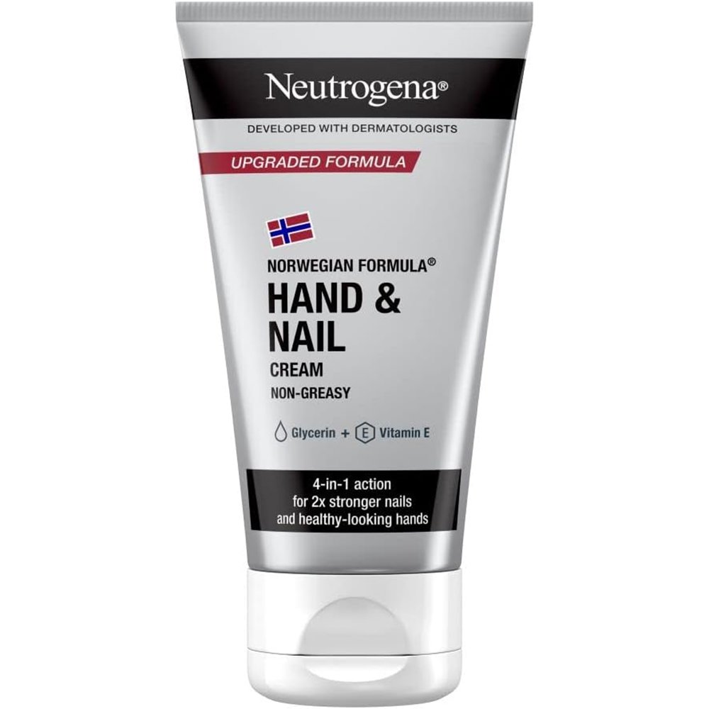 Neutrogena Hand & Nail Cream Non-Greasy Ενυδατική Κρέμα για Χέρια - Νύχια Ταχείας Απορρόφησης, Χωρίς Λιπαρή Υφή 75ml