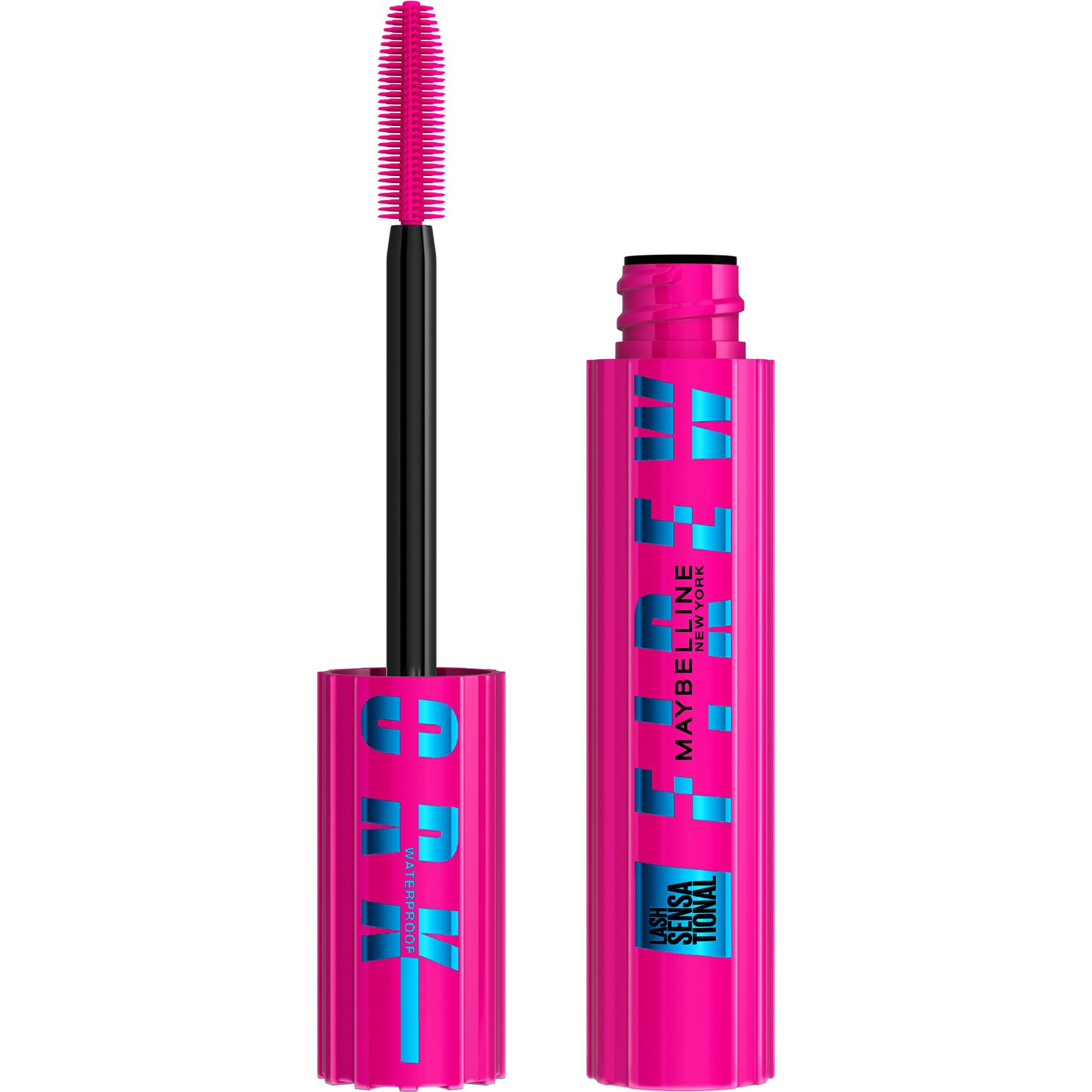 Maybelline Lash Sensational Firework Waterproof Mascara Αδιάβροχη Μάσκαρα με Εύκαμπτο Ελικοειδές Βουρτσάκι 1 Τεμάχιο
