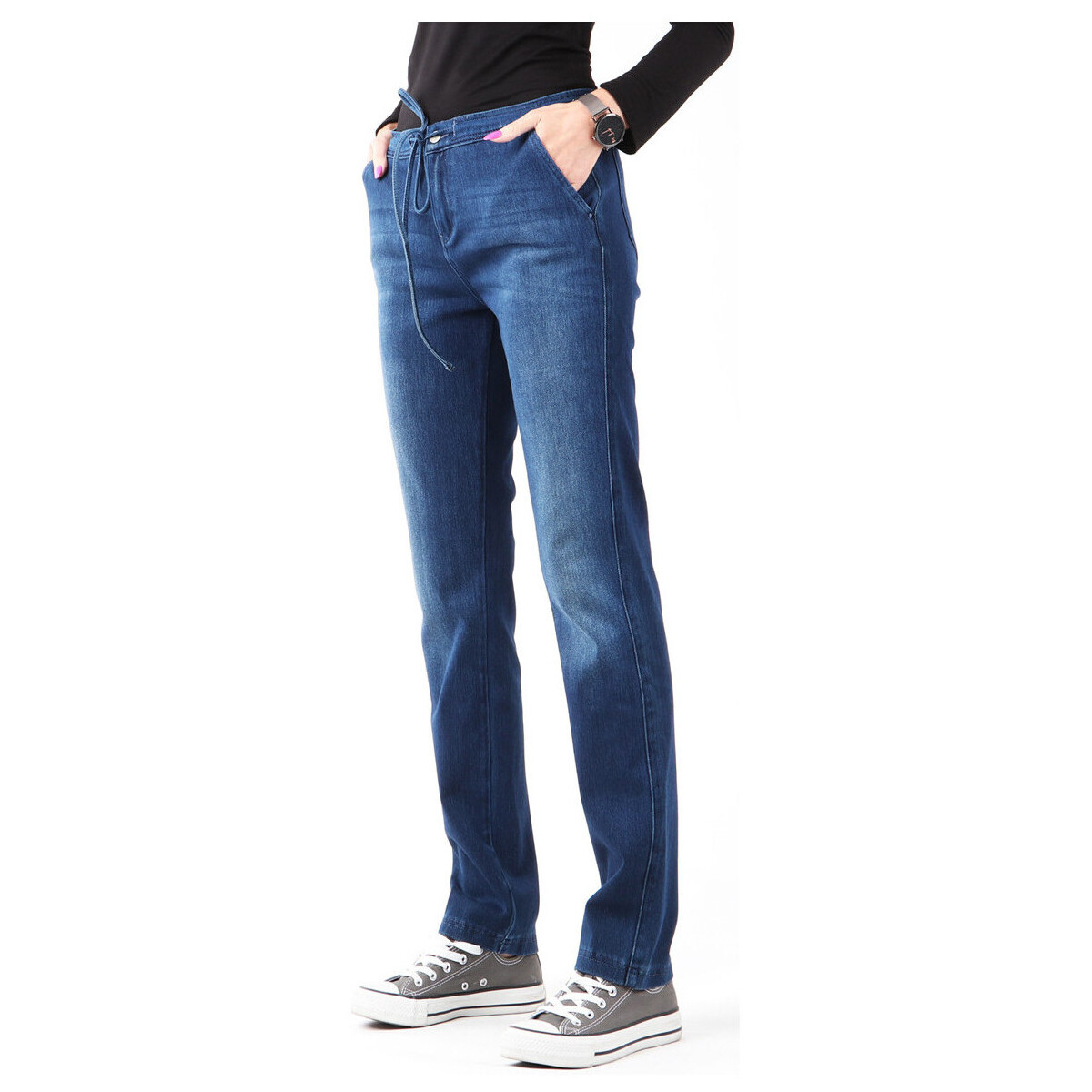 Skinny jeans Wrangler Slouchy Cosy Blue W27CGM82G