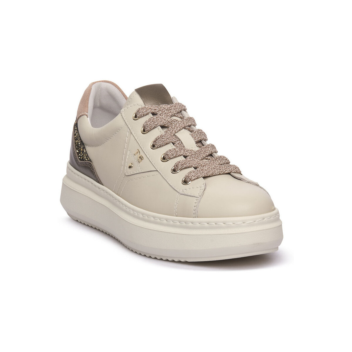 Xαμηλά Sneakers NeroGiardini NERO GIARDINI 710 VELVET MILK