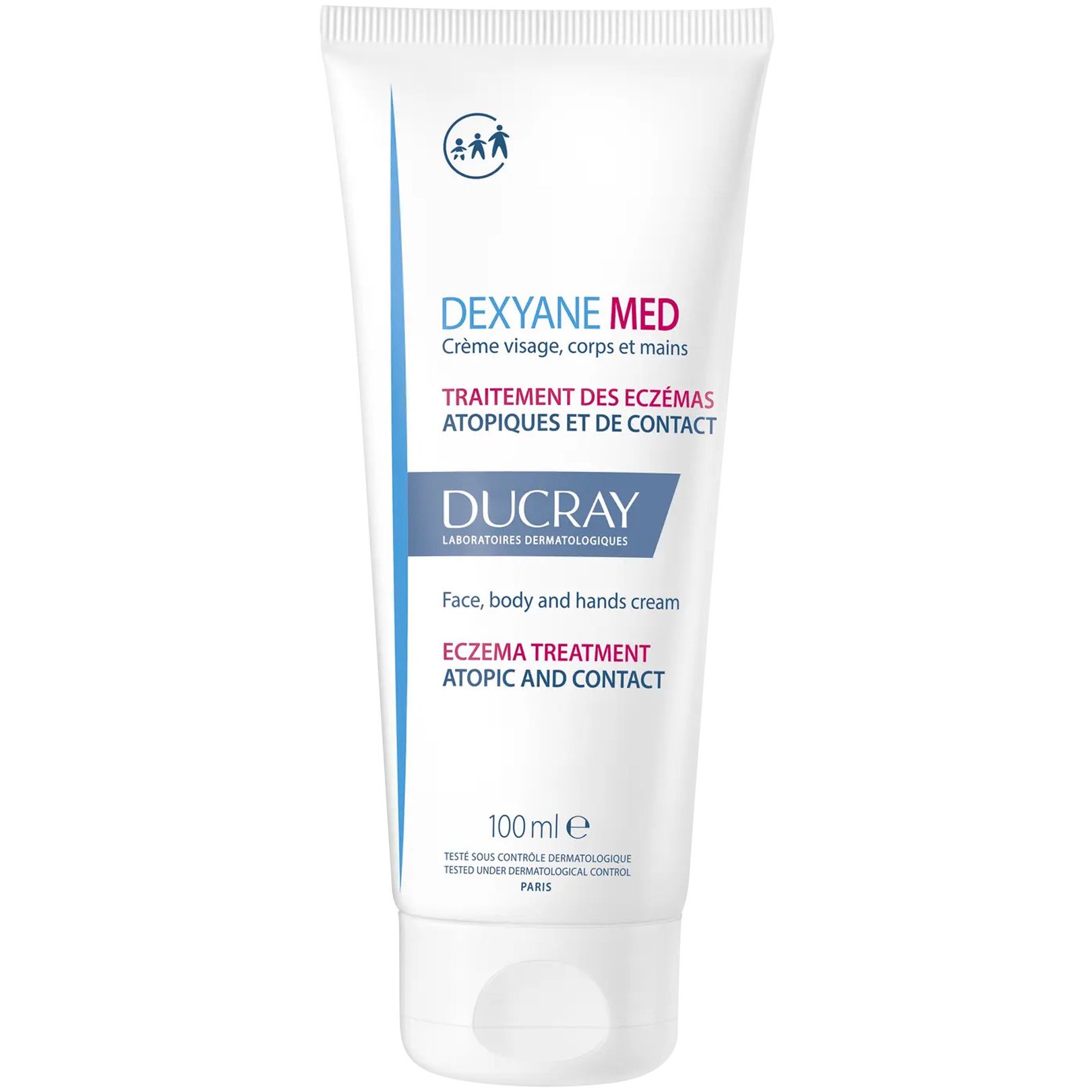 Ducray Dexyane Med Treatment for Atopic & Contact Eczema Καταπραϋντική & Επανορθωτική Κρέμα του Ατοπικού & Εξ' Επαφής Εκζέματος 100ml