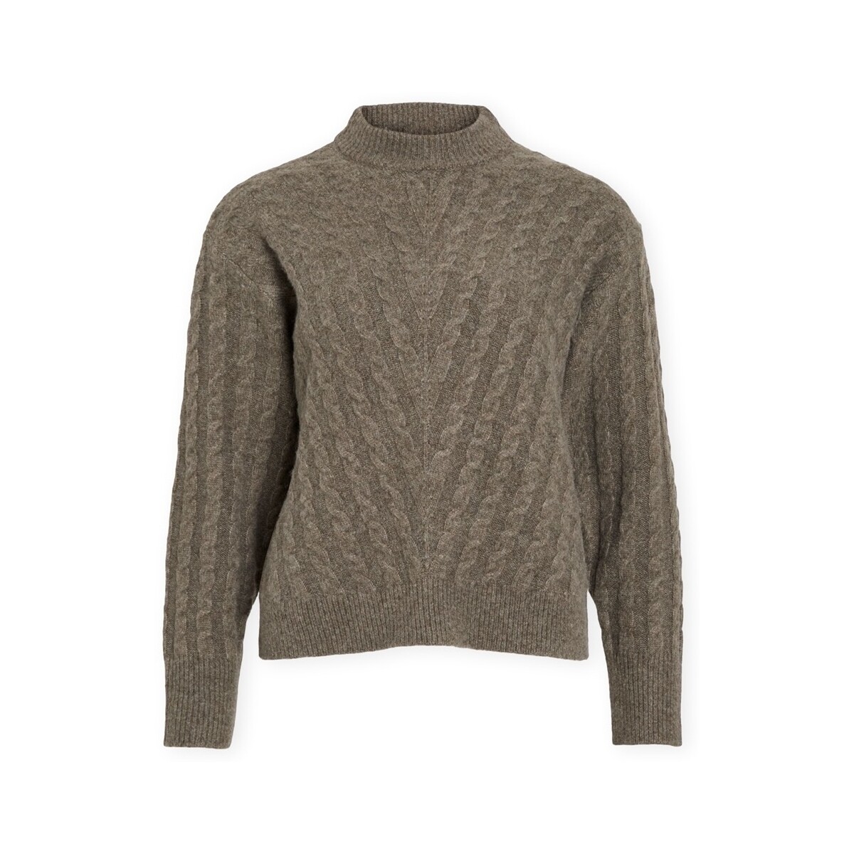 Πουλόβερ Vila Relli Highneck Knit - Falcon