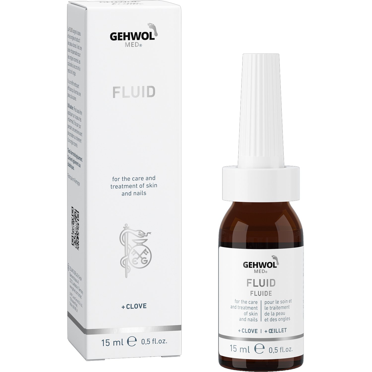 Gehwol Fluid Διάλυμα με Γαρυφαλέλαιο για τη Φροντίδα & Περιποίηση της Επιδερμίδας & των Νυχιών 15ml