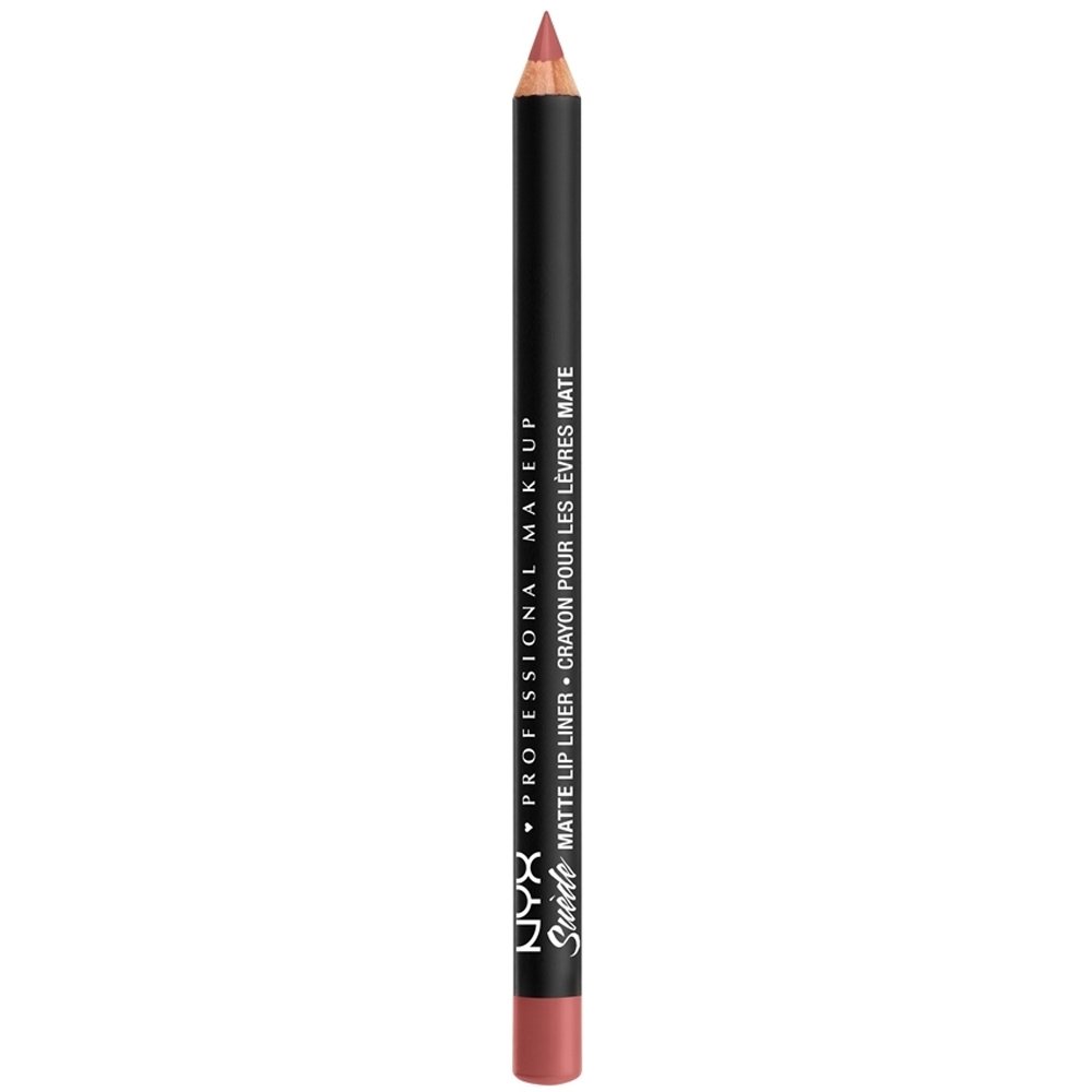 Nyx Professional Makeup Suede Matte Lip Liner Μολύβι Χειλιών που Προσφέρει Μέτρια προς Πλήρη Κάλυψη 1g - Brunch Me