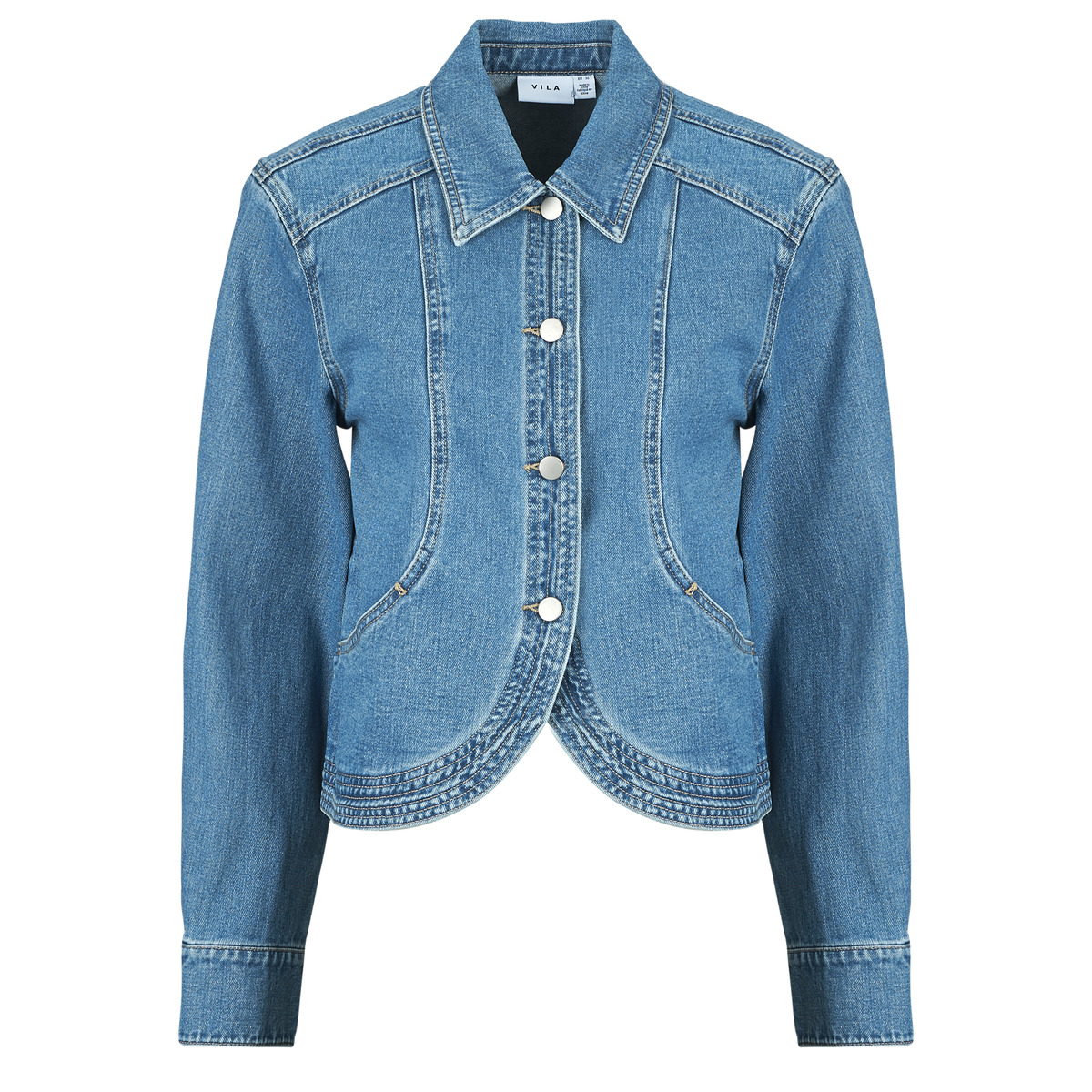 Τζιν Μπουφάν/Jacket Vila VINADINE LS DENIM JACKET/C36
