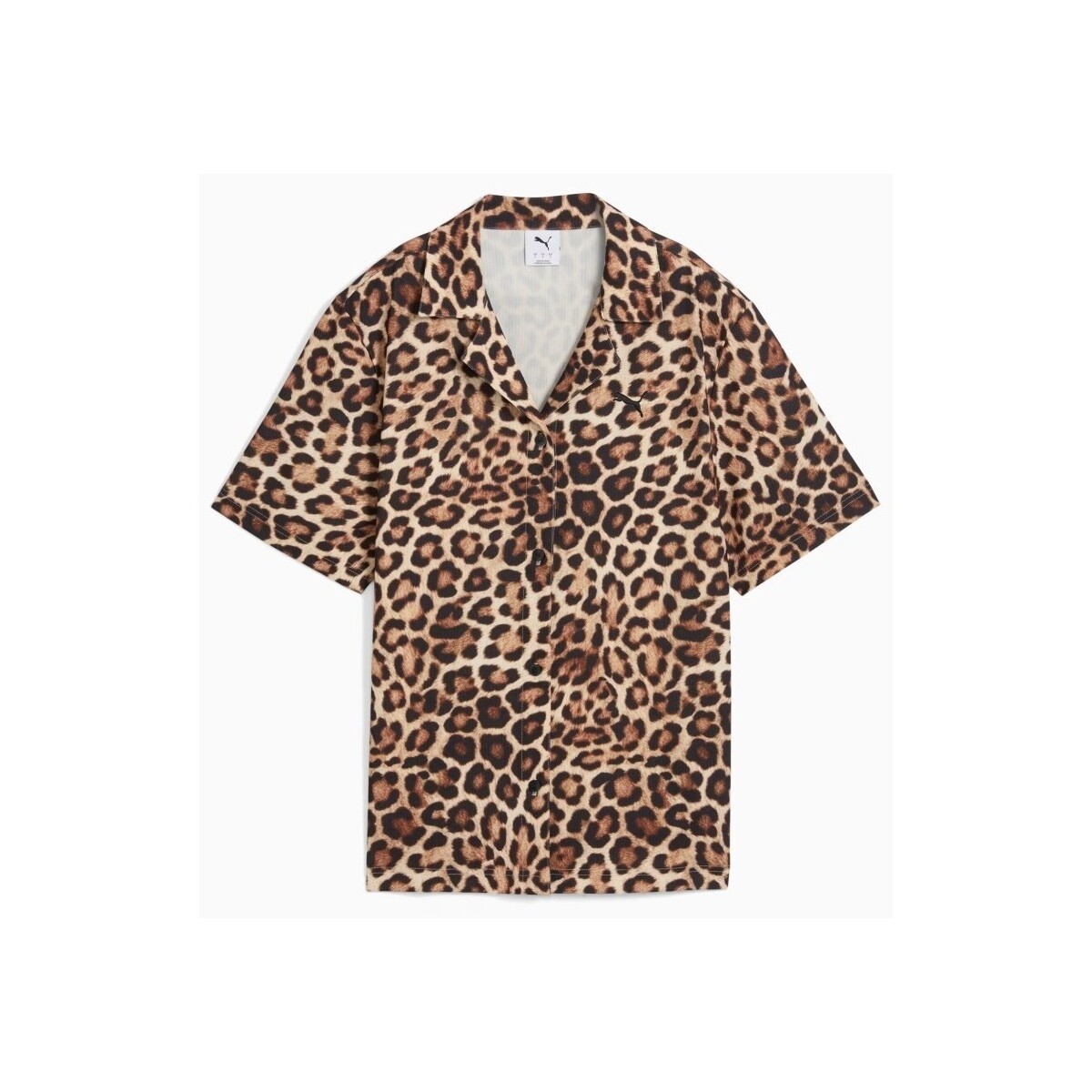 Πουκάμισα Puma LEO LUXE RELAXED AOP SHIRT