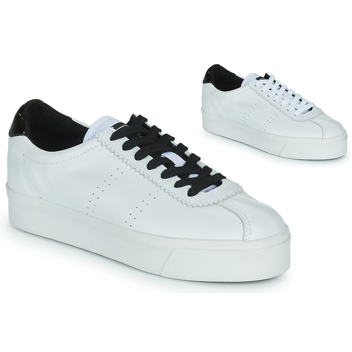 Xαμηλά Sneakers Superga WHITE BLACK