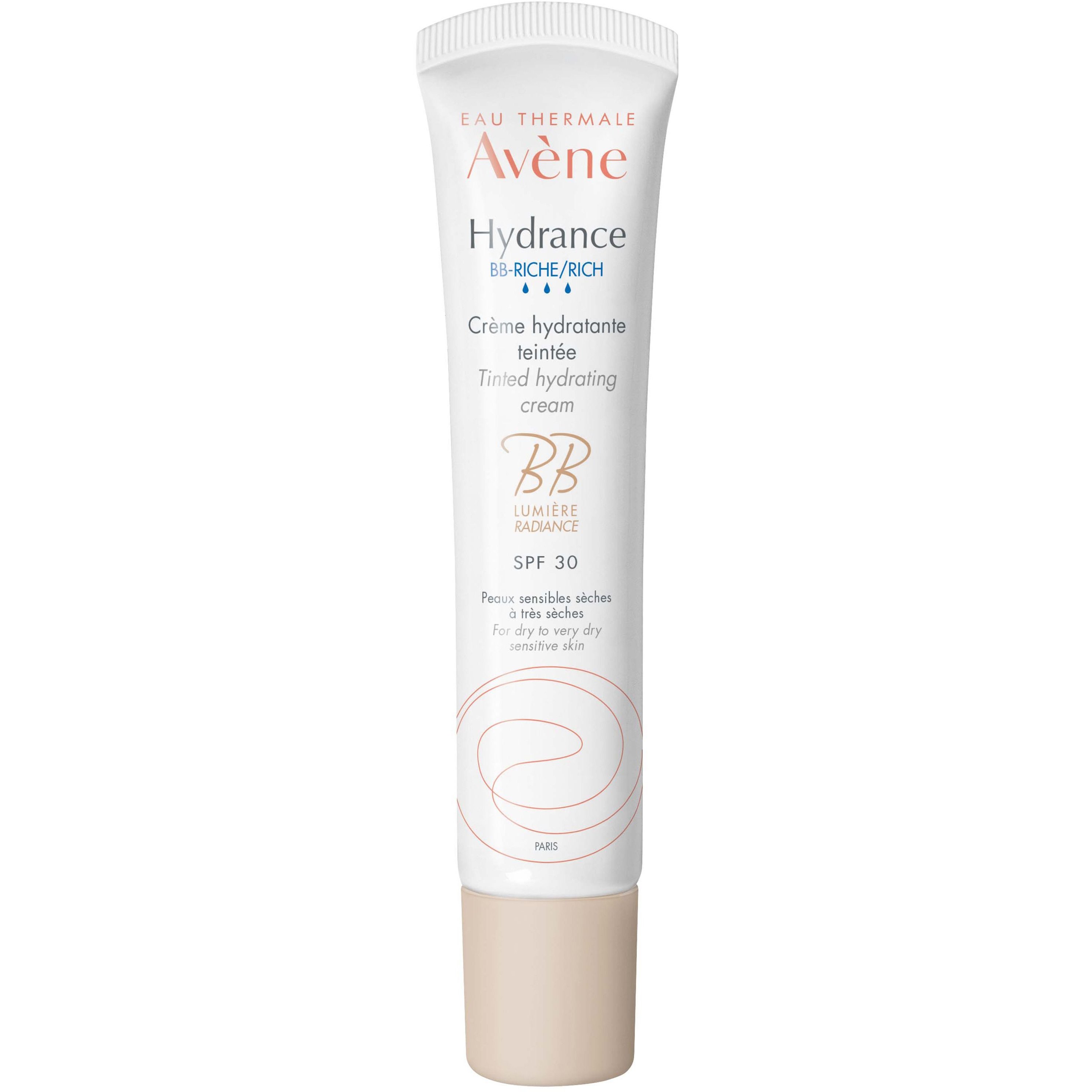 Avene Hydrance BB Lumière Spf30 Riche Crème Hydratante Ενυδατική Φροντίδα, Φυσική Λάμψη & Ομοιομορφία στην Επιδερμίδα 40ml