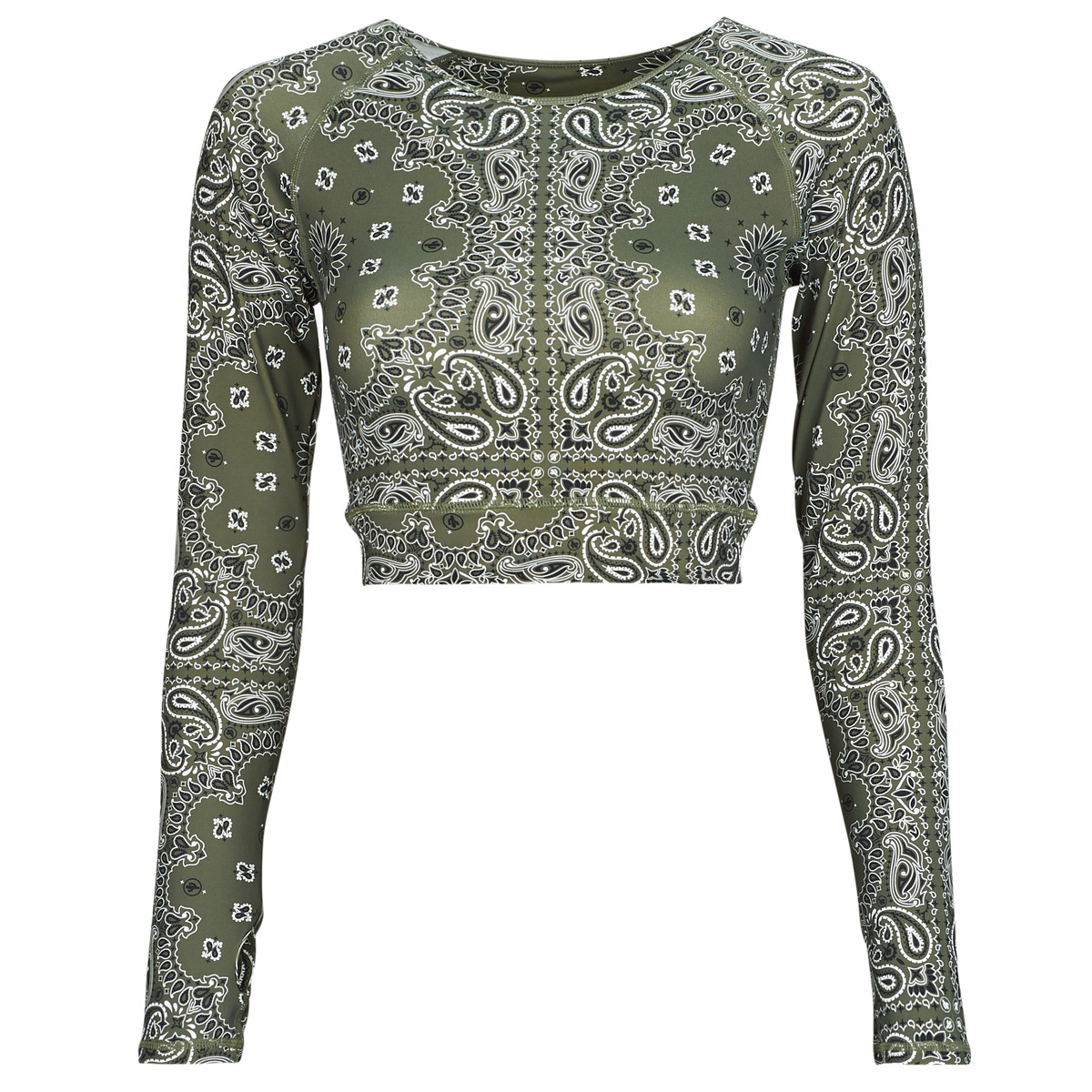 Μπλουζάκια με μακριά μανίκια ARIZONA LOVE THE CROPPED TOP YOGA