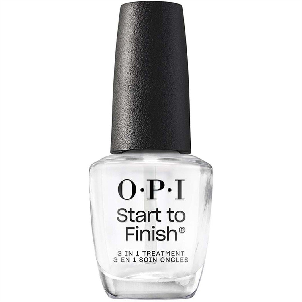 OPI Start to Finish 3 in 1 Nail Treatment Βάση - Top Coat - Σκληρυντικό Νυχιών Όλα σε 1 με Βιταμίνες Α & Ε 15ml