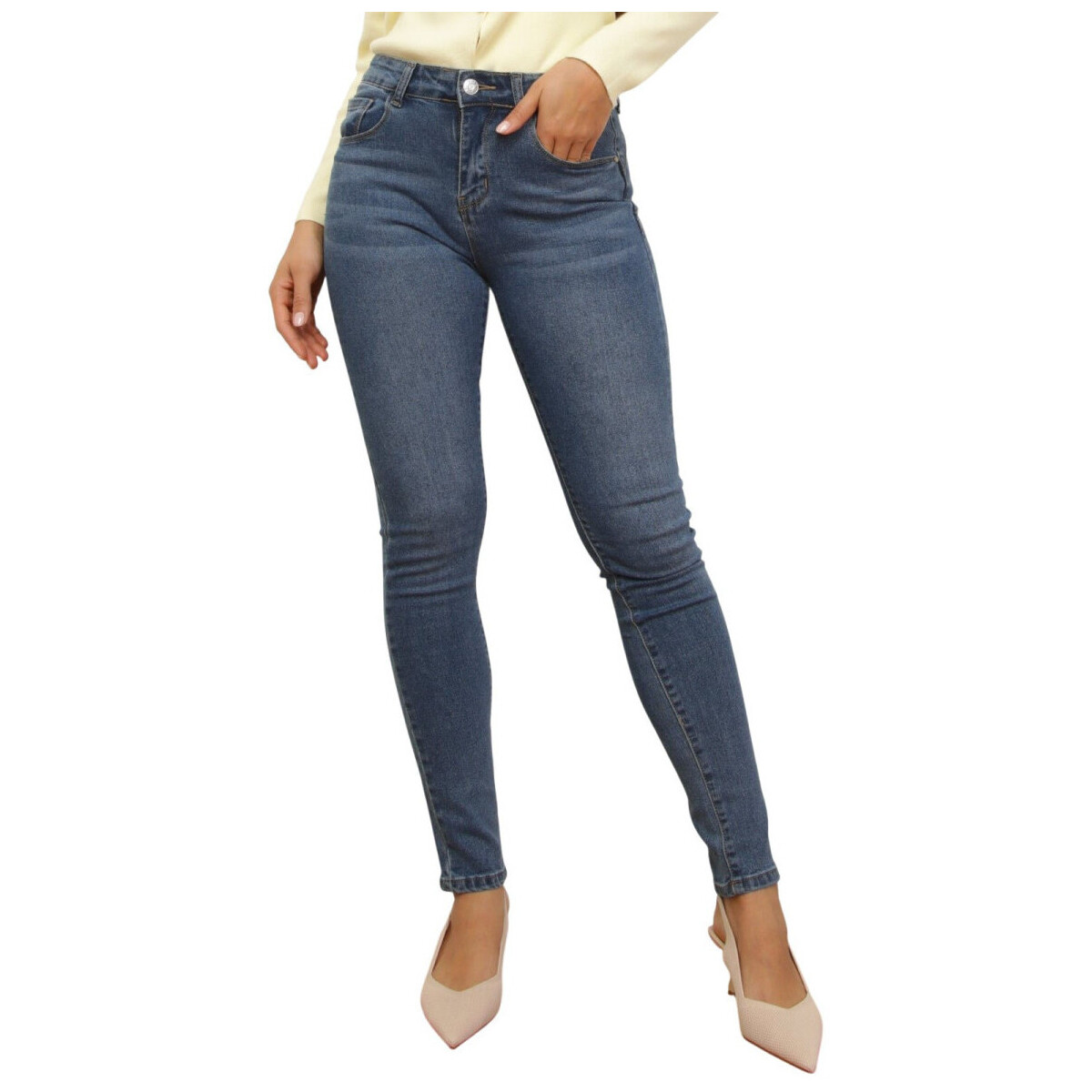 Skinny jeans La Modeuse 78110_P185636