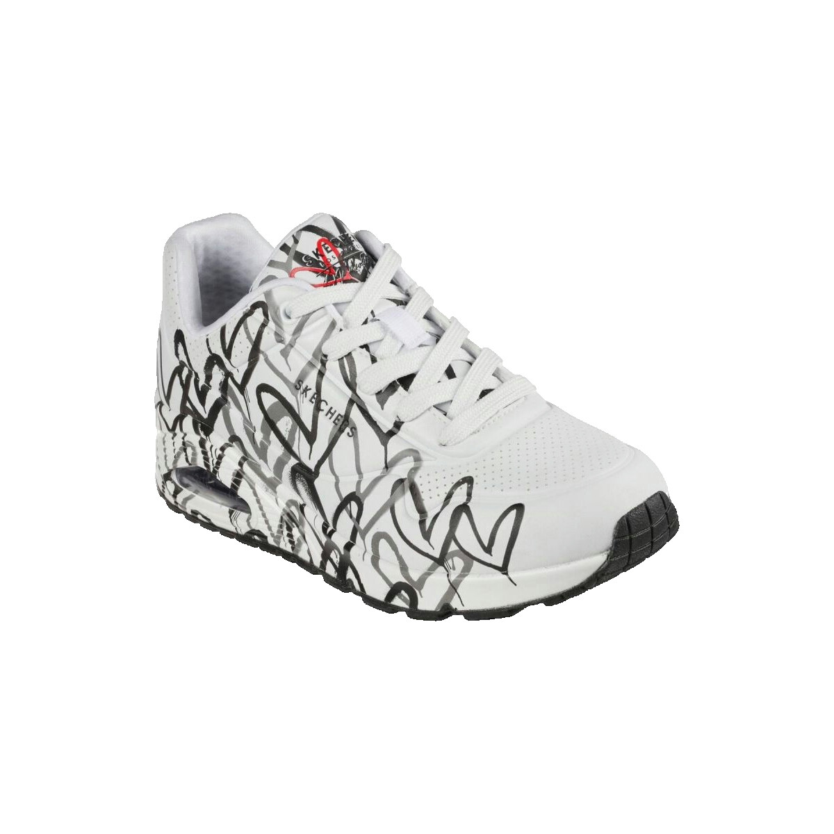 Sneakers Skechers Imprimé De Coeur Uno Spread The Love