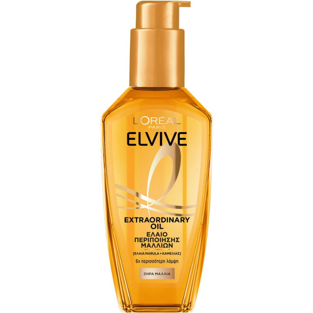 L'Oreal Paris Elvive Extraordinary Oil Θρεπτικό Έλαιο Περιποίησης για Ξηρά Μαλλιά που Χαρίζει Λάμψη & Απαλότητα 100ml