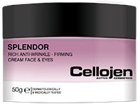 Cellogen Splendor Anti-wrinkle Firming Cream Αντιρυτιδική Συσφικτική Κρέμα Προσώπου Ματιών 50gr