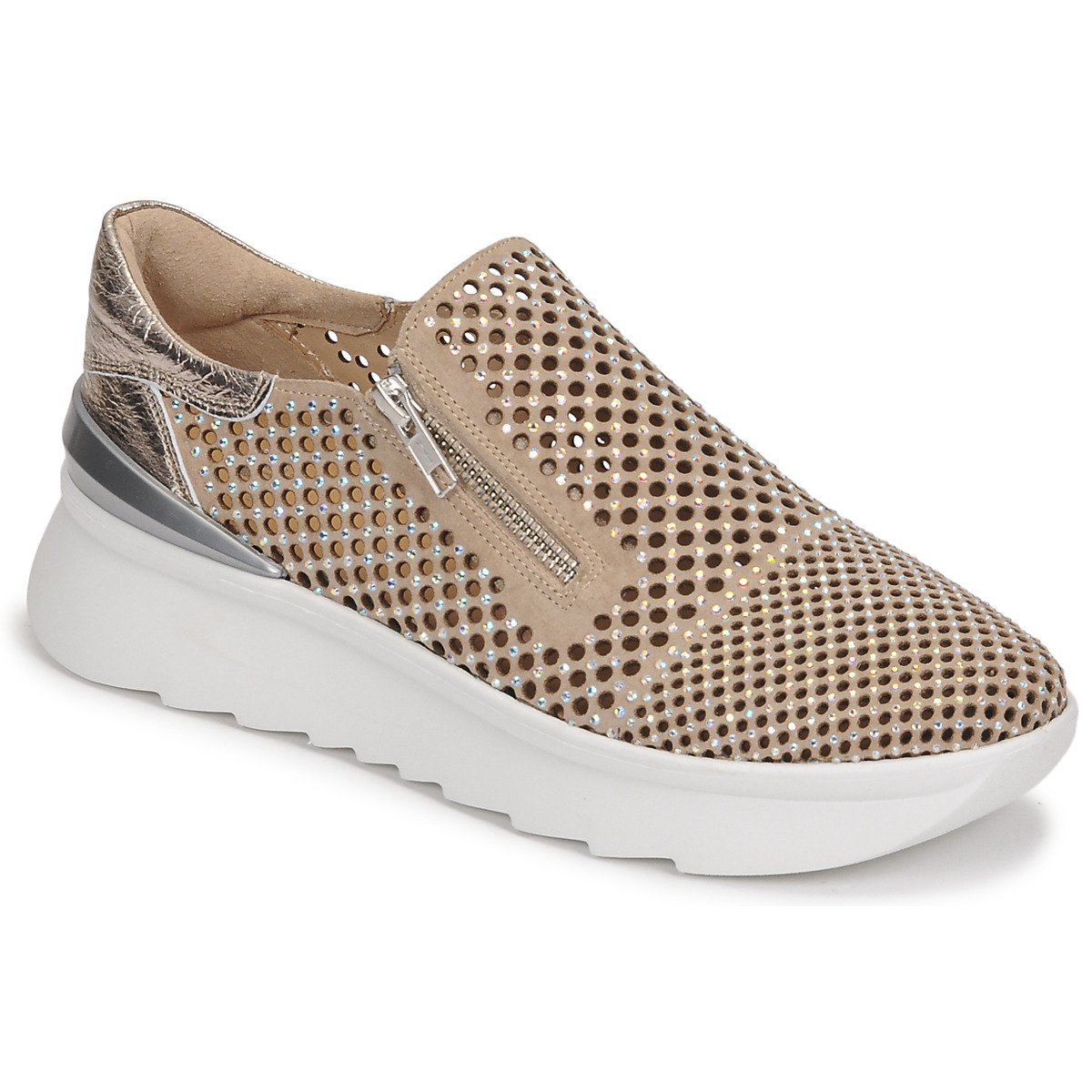Xαμηλά Sneakers Fru.it 7370-007-ACCIAIO